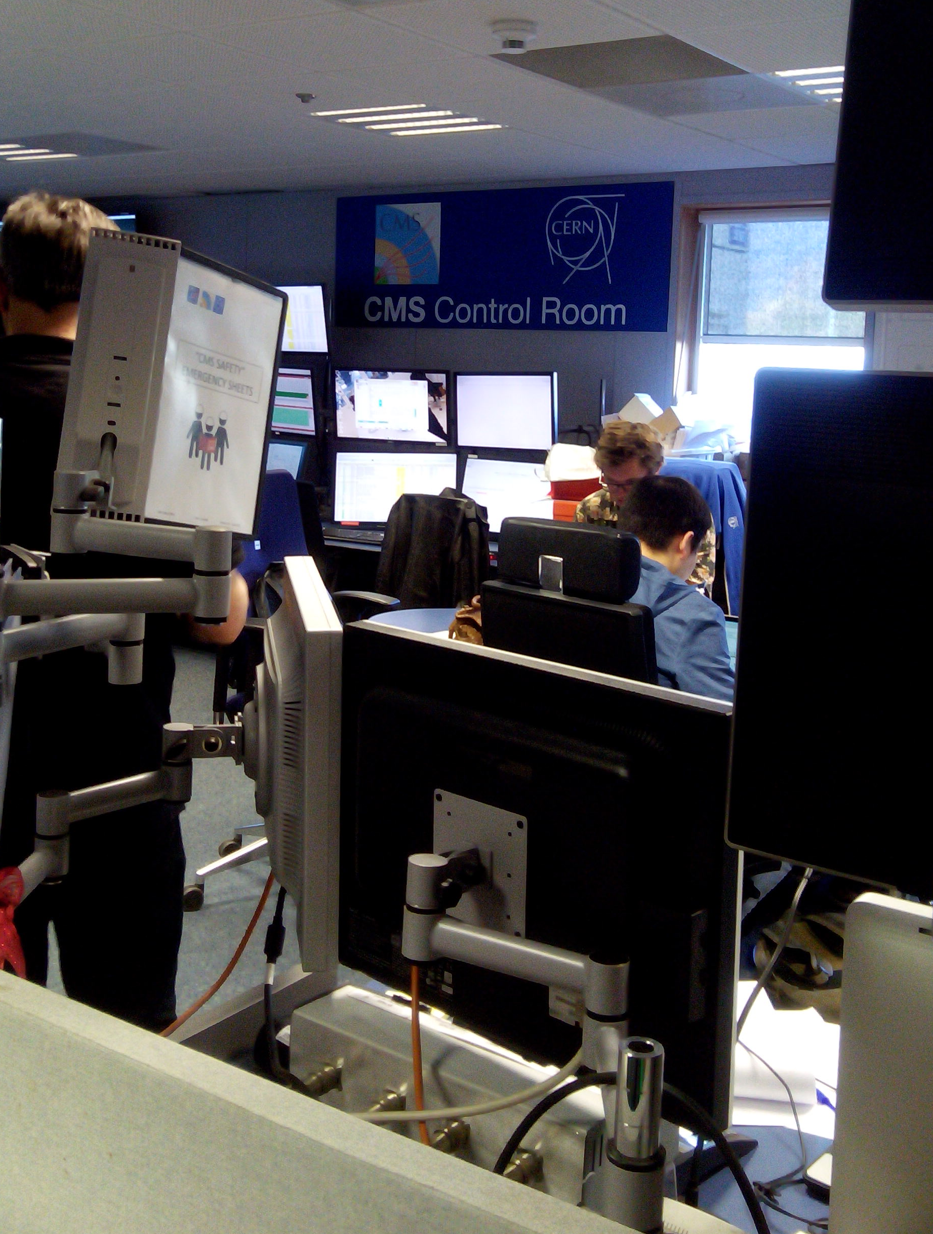 CERN, Control room of CMS