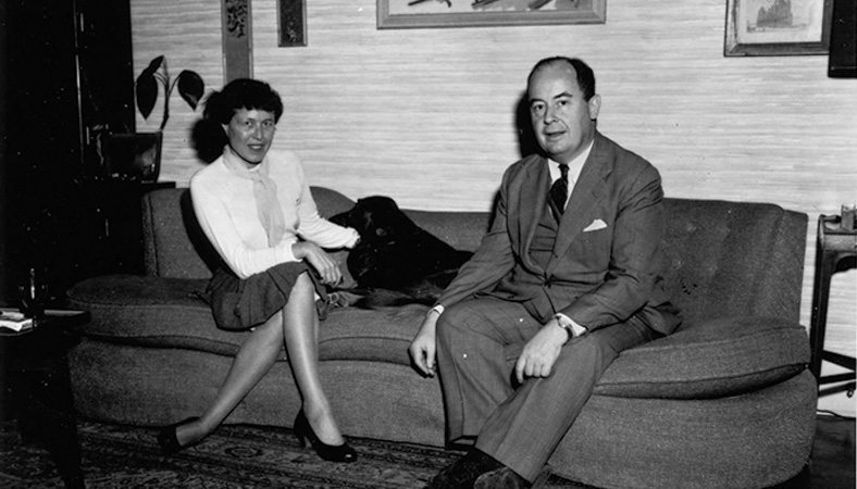 Klára Dán von Neumann and John von Neumann 