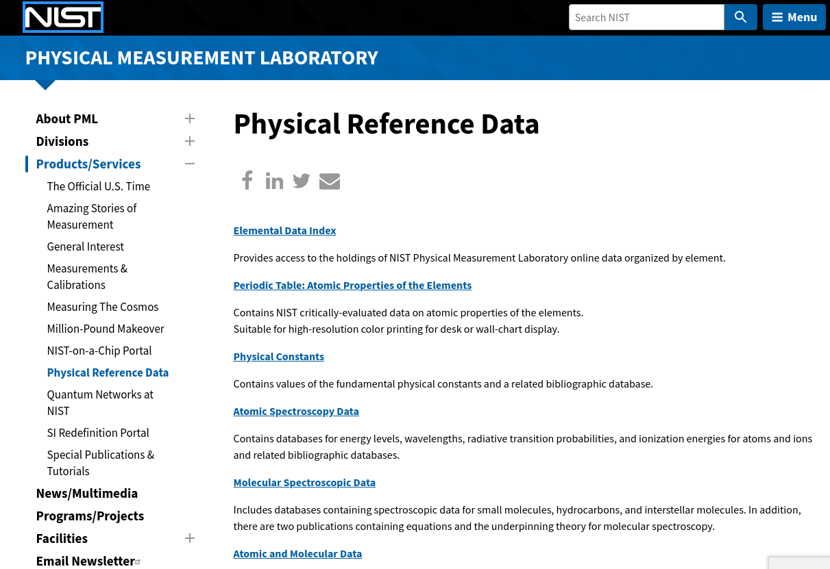 NIST site